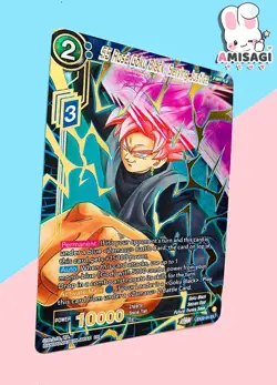 Dragon Ball Trading Card - Goku Black Serving Justice EX22-04 EX Foil Karte - Image 2