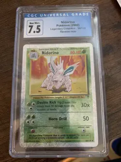 NIDORINO Reverse Holo 2002 Legendary Collection Pokemon Card 56/110 - Image 1