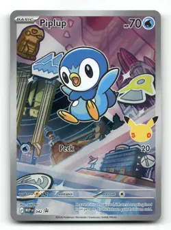 Piplup - 042 - ME: Mega Evolution Promo - Pokemon Card NM/M - Image 1
