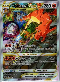 Charizard VSTAR SWSH262 SWSH: Sword & Shield Promo Cards - Pokemon Card - NM - Image 1