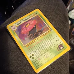 2000 Pokemon ERIKA'S VILEPLUME Gym Heroes HOLO RARE Unlimited Edition Card 5/132 - Image 2