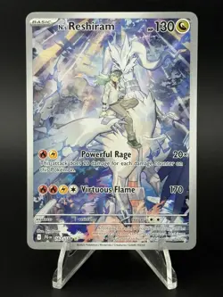 N’s Reshiram 167/159 - Illustration Rare - Journey Together - NM/M - Pokemon TCG - Image 1