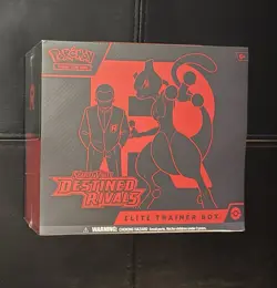 Pokemon Destined Rivals Elite Trainer Box (ETB) - SV10 - Factory Sealed - Image 1