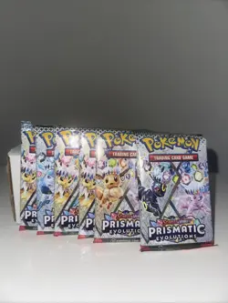 30x Pokemon TCG Prismatic Evolutions Booster Packs Lot - New Sealed Loose - Image 1