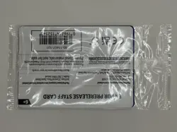 Pokemon Perfect Order STAFF Pre-Release Promo Pack SEALED - Image 2