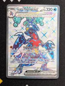Garchomp ex - 219/182 SV04: Paradox Rift Pokemon NM Holo - Image 1