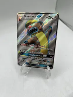 Pokemon Sun & Moon Base Set: Gumshoos GX (Full Art) 145/149 NM - Image 1