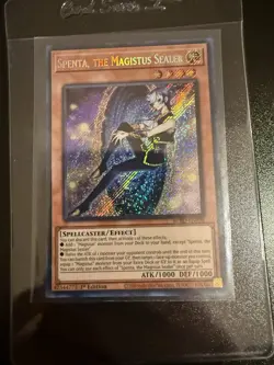 Spenta The Magistus Sealer Secret Rare 1st Edition BPRO-EN098 Near Mint Yu-Gi-Oh - Image 1