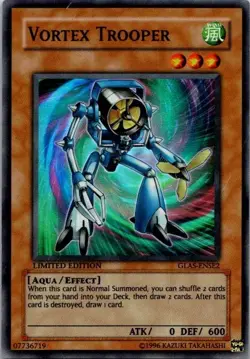 Vortex Trooper GLAS-ENSE2 Limited Edition Yugioh MP - Image 1