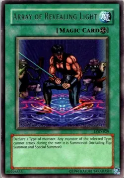 Array of Revealing Light LOD-029 Legacy of Darkness Yugioh MP - Image 1