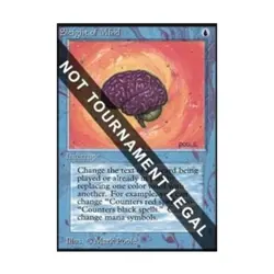 WOTC MtG Collector's Ed Sleight of Mind (CE) (R) VG - Image 1