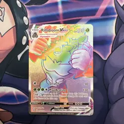 Rillaboom VMAX 193/192 Rebel Clash 2020 Secret Rainbow Rare Pokemon TCG NM - Image 1