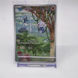 Pokemon Meditite 153/142 Illustration Rare Stellar Crown Scarlet & Violet Card - Image 1