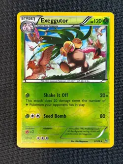 Exeggutor & Spearow ~Cute Cameo Gallery | Hidden Pokemon in Card Art - Image 1
