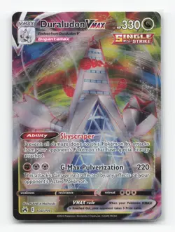 Pokemon TCG - Duraludon VMAX 104/159 Near Mint Holo VMAX Rare Crown Zenith - Image 1