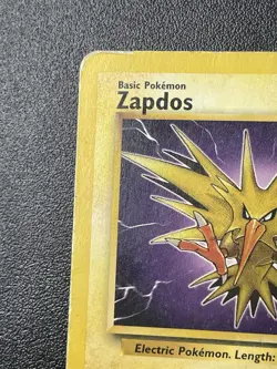 Pokemon TCG Zapdos Card 30/62 Rare Unlimited Fossil - Image 5