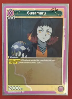 Union Arena TCG Susamaru KMY-1-040 Demon Slayer Uncommon! - Image 1