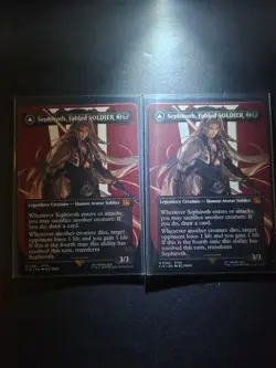 Sephiroth, Fabled Soldier (Borderless) 0382 Final Fantasy NM *NON-FOIL* - Image 1