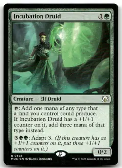 Incubation Druid #302 (NM) March of the Machine MOC Magic MTG - Image 1