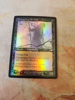 Changeling Outcast Retro Frame Foil Modern Horizons MTG LP - Image 1