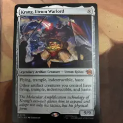 Krang, Utrom Warlord 0175 Mythic Teenage Mutant Ninja Turtles MTG - Image 1