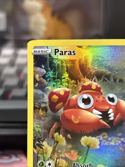 Pokemon TCG Paras Crown Zenith: Galarian Gallery Holo Card GG32/GG70 Nm - Image 4