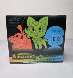 Pokemon Paldea Evolved Pokemon Center Elite Trainer Box ETB - Factory Sealed - Image 1