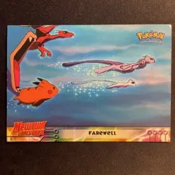 1999 Topps Pokemon Movie Mewtwo Strikes Back Farewell #39 LP - Image 1