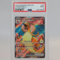 Pokemon TCG - Charizard ex 183/165 151 Ultra Rare - PSA 9 MINT - Image 2