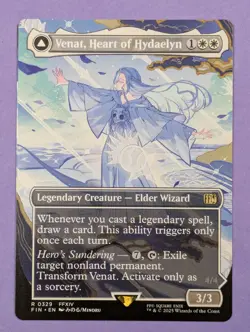 MTG: FINAL FANTASY: Venat, Heart of Hydaelyn / Hydaelyn, the Mothercrystal 0329 - Image 1