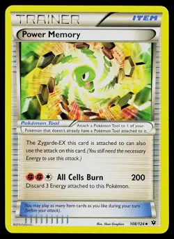 Pokemon XY - Fates Collide 108/124 Power Memory - Image 1