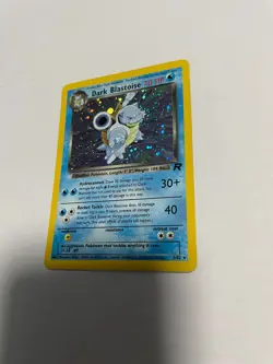 Dark Blastoise CLEAN 3/82 Team Rocket Holo Pokemon Card Unlimited WOTC Year 2000 - Image 1