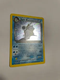 Dark Blastoise CLEAN 3/82 Team Rocket Holo Pokemon Card Unlimited WOTC Year 2000 - Image 2