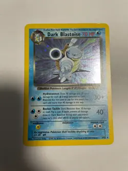 Dark Blastoise CLEAN 3/82 Team Rocket Holo Pokemon Card Unlimited WOTC Year 2000 - Image 4