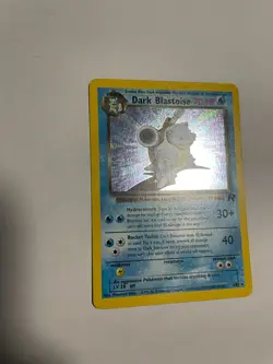Dark Blastoise CLEAN 3/82 Team Rocket Holo Pokemon Card Unlimited WOTC Year 2000 - Image 5