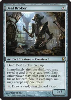 Deal Broker - Light Play MTG Conspiracy - Image 1