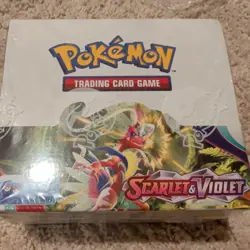 Nintendo Pokemon TCG Scarlet & Violet Booster Box - 36 Packs 820650863240 - Image 1