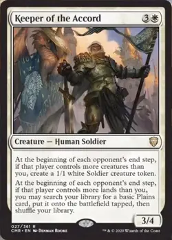 Keeper of the Accord - Near Mint MTG Commander Legends - Image 1