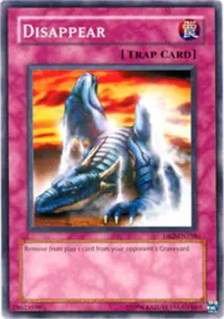 Disappear - DB2-EN198 - Common - Unlimited Edition - Near Mint - Dark Beginning - Image 1