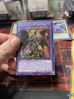 Yu-Gi-Oh! Red-Eyes Dark Dragoon RA02-EN021 Secret Rare 1st Edition Near Mint - Image 4