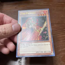 Yu-Gi-Oh! Fire Princess LCYW-EN161 Ultra Rare Card Unlimited Edition - Image 5