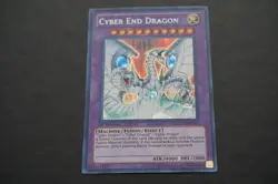 Yugioh Cyber End Dragon LCGX-EN181 1st Edition Secret Rare LP - Image 1