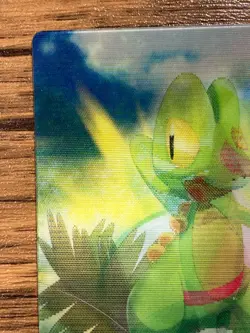 Pokemon Advanced Generation Zukan Nintendo Card 3D Treecko Grovyle Lenticular - Image 2