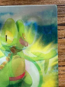 Pokemon Advanced Generation Zukan Nintendo Card 3D Treecko Grovyle Lenticular - Image 3