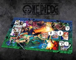 OPCG TCG CCG Table Pad Manga Zoro Playmat Trading Card Game Mat Mousepad 2.5mm - Image 1