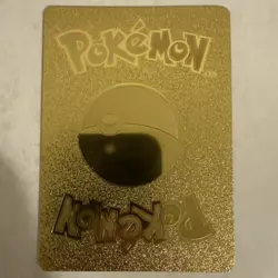 Pokemon Charizard V Gold Foil Fan Art Collector Card - 508 HP - Image 2