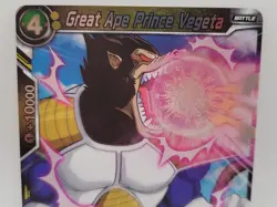 Great Ape Prince Vegeta P-042 PR Dragon Ball Super Card Game Promo NM - Image 2
