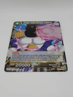 Great Ape Prince Vegeta P-042 PR Dragon Ball Super Card Game Promo NM - Image 5