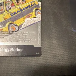 Dragon Ball Super Card Son Goku Master Roshi Energy Marker E-75 Foil Standard - Image 3