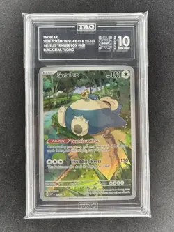 Snorlax 051 Sv: Scarlet & Violet Promo Cards Holo - TAG 10 - Image 1